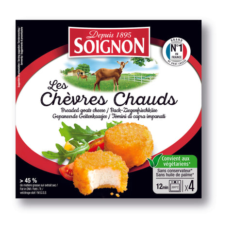 BREADED GOAT CHEESE 4X25G (#110185)