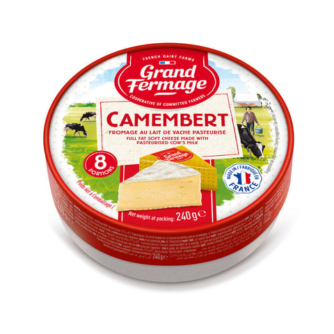 CAMEMBERT CHEESE 8X30G (#110188)