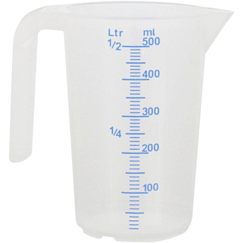 OPEN HANDLE MEASURING CUP 0.5L /206011 (#110246)