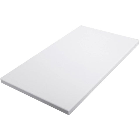 HDPE CUTTING BOARD 2CM WHITE GN1/1 530X325MM /228310 (#110250)