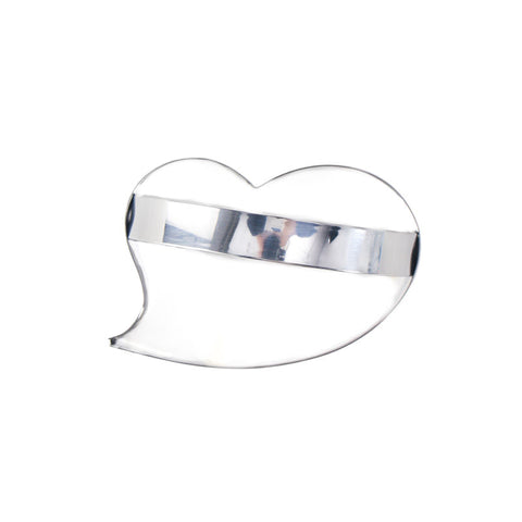 FANCY HEART CUTTER WITH HANDLE (#110261)