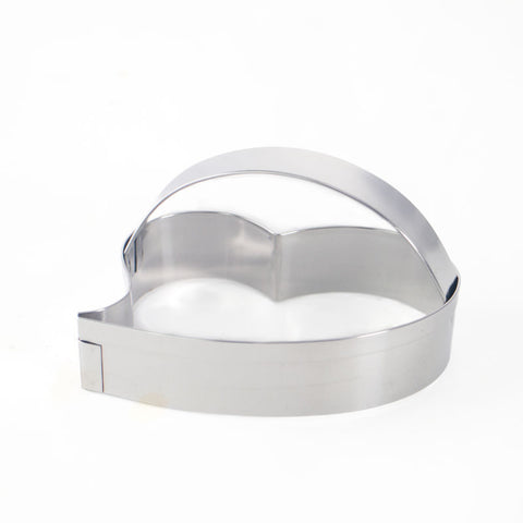 FANCY HEART CUTTER WITH HANDLE (#110261)