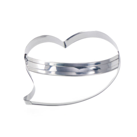 FANCY HEART CUTTER WITH HANDLE (#110261)