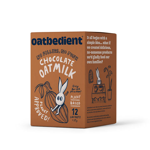 CHOCOLATE OAT MILK POWDER 12SCTX35G (#110295)