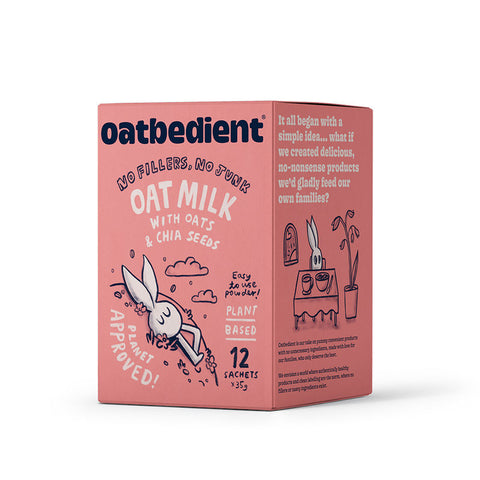 OAT MILK POWDER WITH OATS & CHIA SEED 12X35G (#110296)