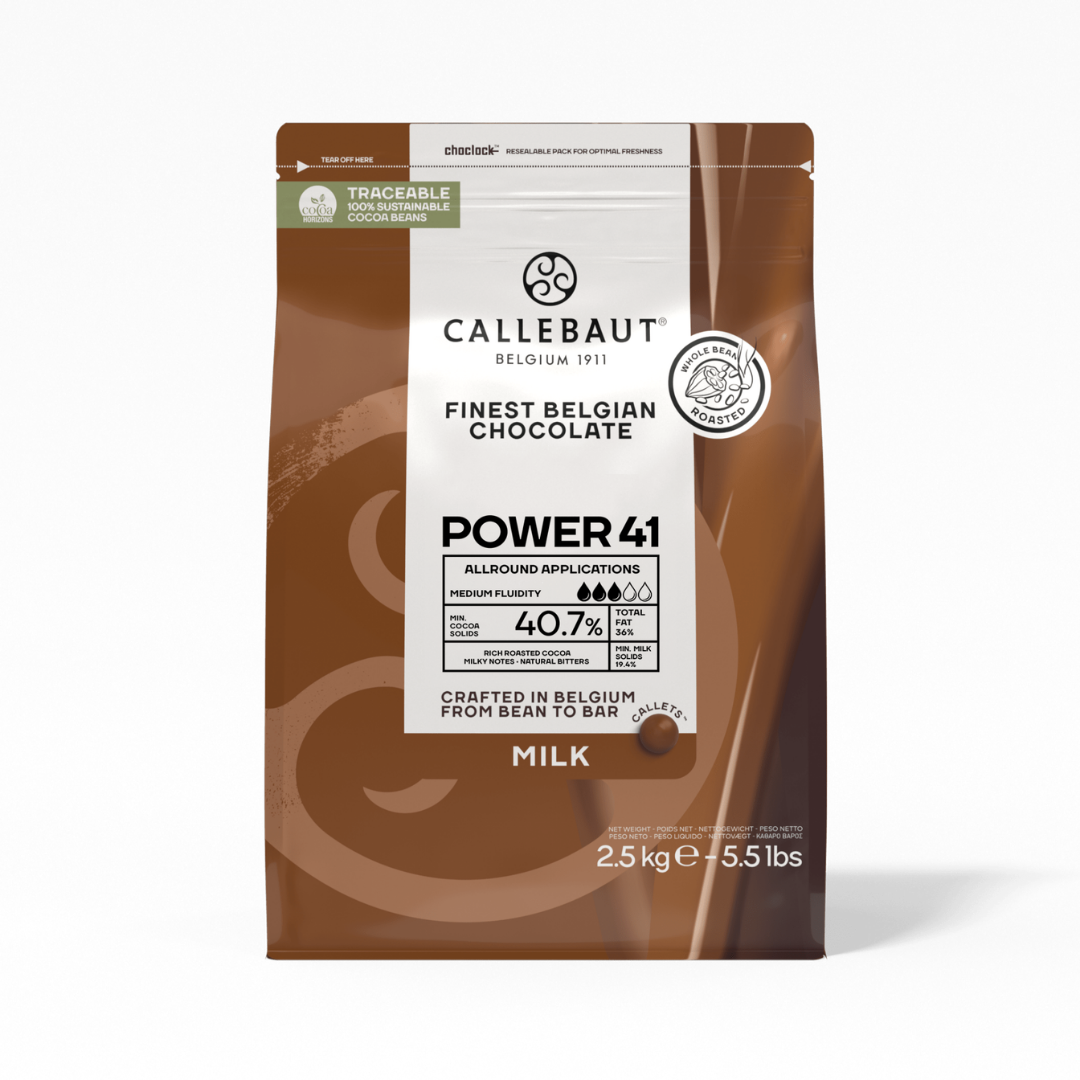 CHOC COUV MILK POWER 41 40.7% 2.5KG / CALLEBAUT 841-E4-U71 (