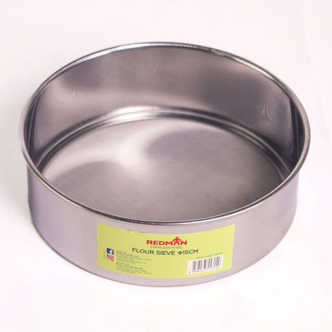 STAINLESS STEEL SIEVE 15CM (#110420)