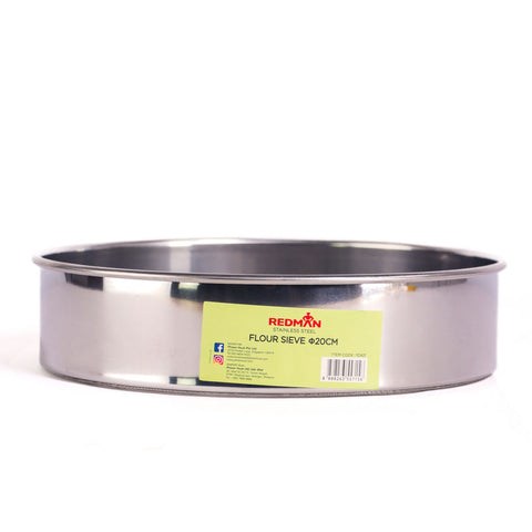 STAINLESS STEEL SIEVE 20CM (#110421)