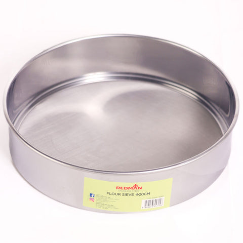 STAINLESS STEEL SIEVE 20CM (#110421)