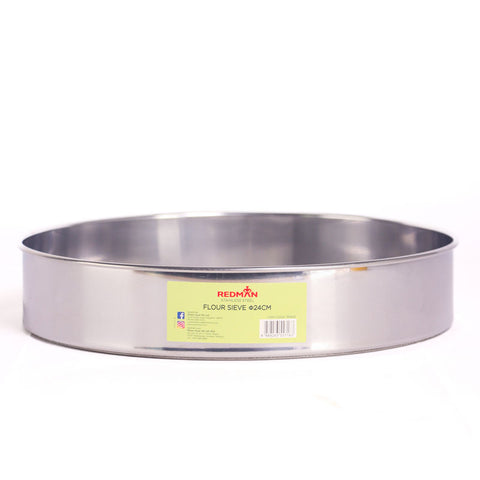 STAINLESS STEEL SIEVE 24CM (#110422)