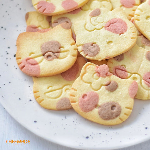 MOULD COOKIE PP 4PC HELLO KITTY (#110466)