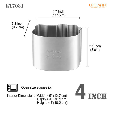 CAKE RING 4" HELLO KITTY (#110468)