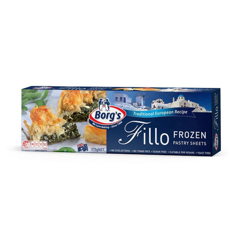 PASTRY FILLO SHEET / BORG'S (CARX10BOX375G) (#110556)