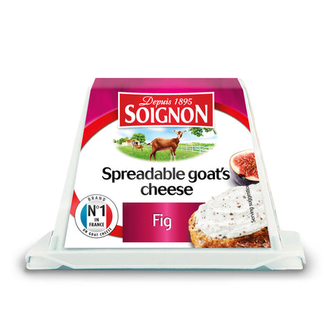 GOAT CHEESE SPREADABLE FIG 150G (#110966)