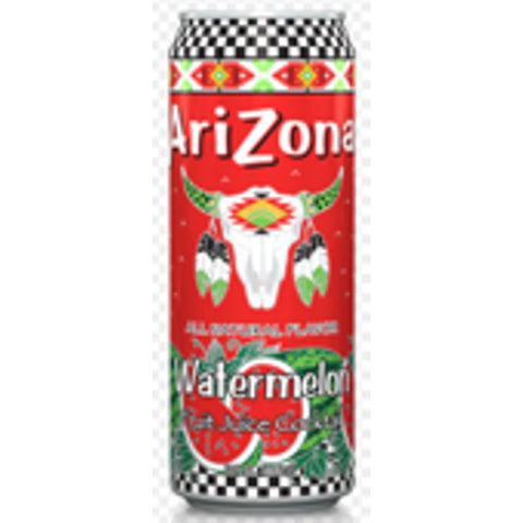 DRINK WATERMELON JUICE COCKTAIL / ARIZONA (CARX24CANX680ML ) (#110986)