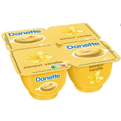 VANILLA DESSERT CREAM 4X125G (#111471)