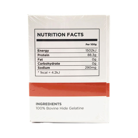 BOVINE GELATINE LEAF BRONZE 1KG/REDMAN (#111475)