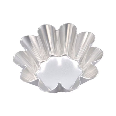 FLOWER TART MOULD 94X30MM SN62265 5PC (#111544)