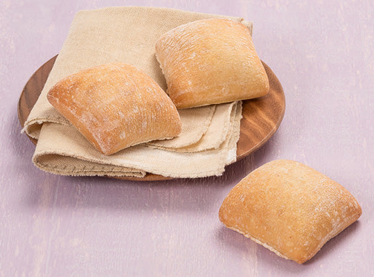 MINI CIABATTA ROLLS 10PC X 45G (