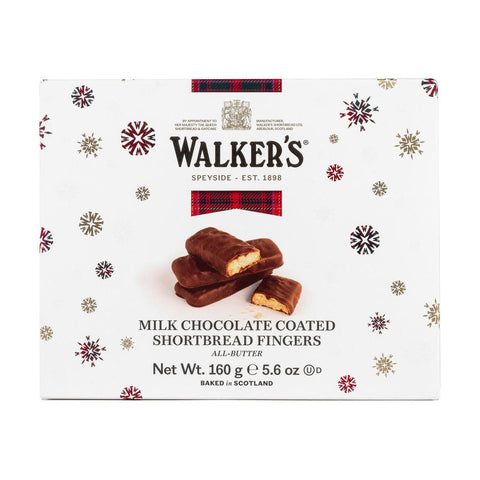 MILK CHOCOLATE COATED SHORTBREAD FINGERS (#111979)