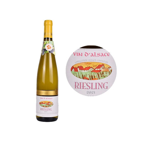 WHITE WINE AOP ALSACE RIESLING 2024, 2021 75CL (#000000000000112155)
