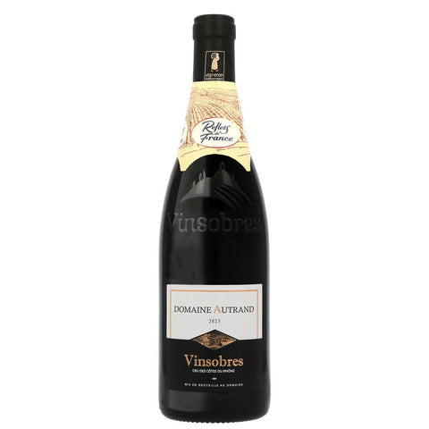 RED WINE-GRENACHE VINSOBRES CRU DES COTES DU RHONE RED WINE 2020-2022750ML (#112195)