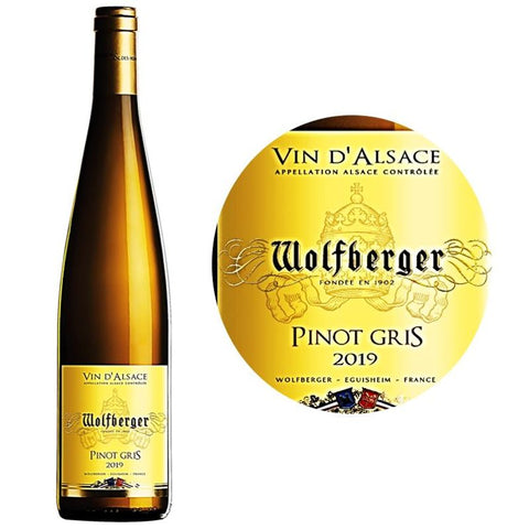 White Wine-Vin dAlsace Pinot Gris blanc 2021750ML (#112209)