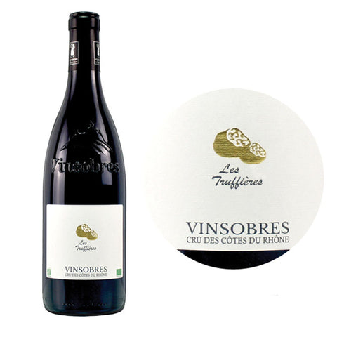 Red Wine-Organic Syrah, Grenache Red Wine Vinsobres Les truffieres2019750ML (#112235)