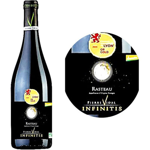 Red Wine-Grenache, Syrah Red Wine Rasteau Infinitis 2019750ML (#112241)