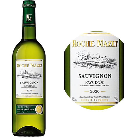 White Wine-Sauvignon Blanc IGP Pays dOc White Wine 2021-2023750ML (#112250)