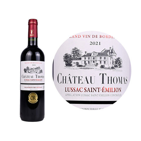 Red Wine-Lussac Saint-Emilion rouge 2020750ML (#112268)