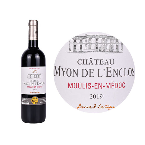 RED WINE-CABERNET SAUVIGNON MERLOT RED WINE MOULIS-EN-MEDOC CRUBOURGEOIS 2019750ML (#112273)