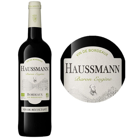 RED WINE-ORGANIC MERLOT CABERNET SAUVIGNON RED WINE BORDEAUX 2020750ML (#112288)