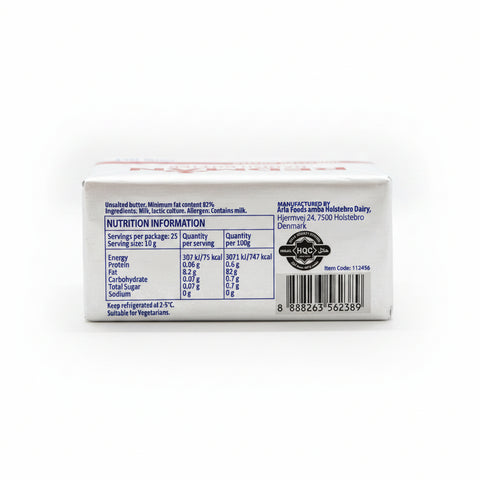 BUTTER UNSALTED LACTIC/REDMAN (CARX20PCX250G) (#112456)