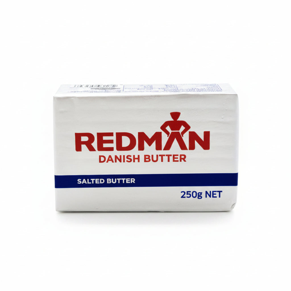 BUTTER SALTED LACTIC/REDMAN 250G (