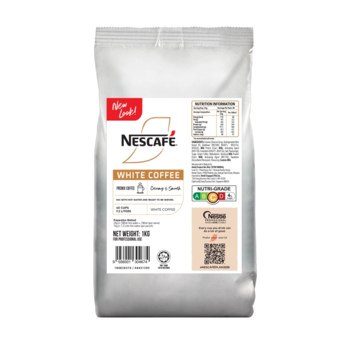 NESCAFE WHITE COFFEE/NESCAFE 1KG (