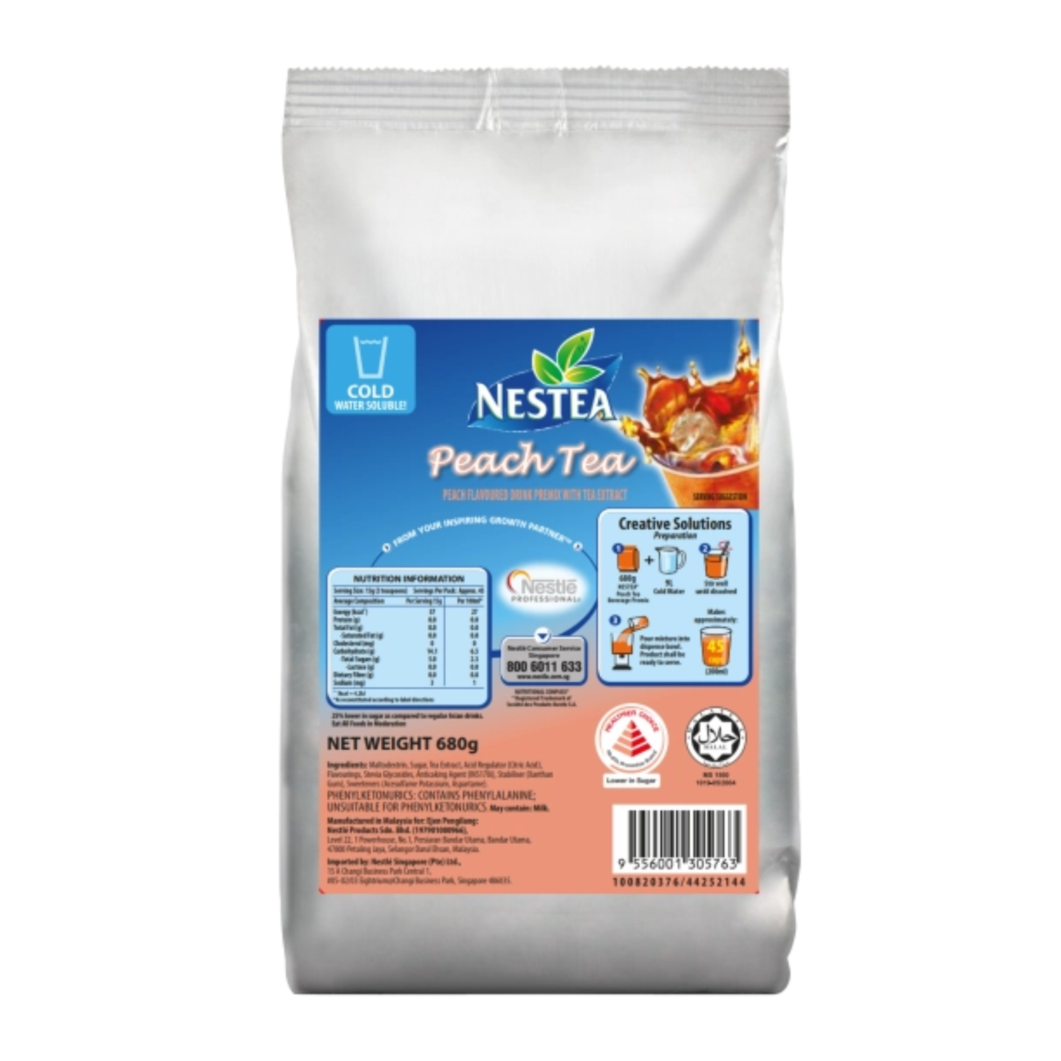 PEACH TEA/NESTEA 680G (