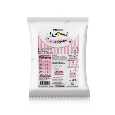 NESTLE PINK LYCHEE LEMONADE EXP/NESTLE 12X200G (#112586)