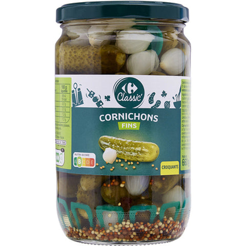 FINE PICKLES WITH SPICES 660G (#120288)
