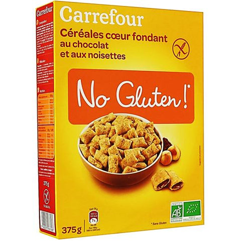 ORG GLUTEN-FREE CHOC HAZEL CEREAL 375G (#118230)