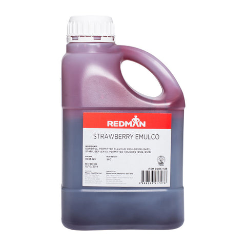 STRAWBERRY EMULCO 1KG (#1128)