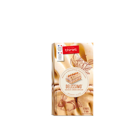 DELISSIMO CREME BRULEE DESSERT 400G 6 PORTIONS (#112989)