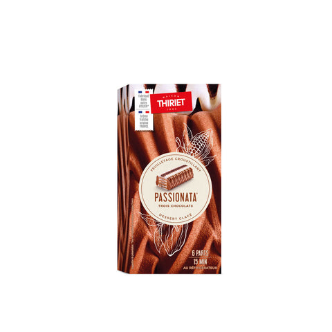 PASSIONATA 3 CHOCOLATES DESSERT 320G 6 PORTIONS (#112990)