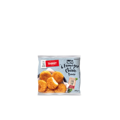 BREADED GOAT CHEESE BITES 240G 6 PIECES (#113014)