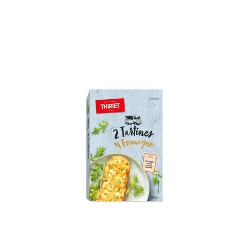 RUSTIC 4 CHEESE TOASTS 260G 2 PIECES (#113036)
