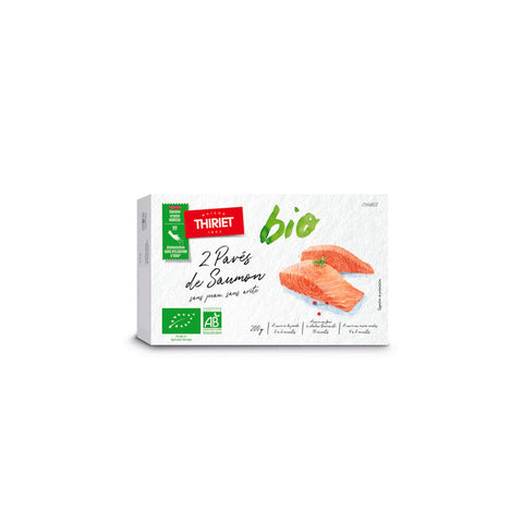ORGANIC SALMON FILLET STEAKS 200G 2 PIECES (#113043)