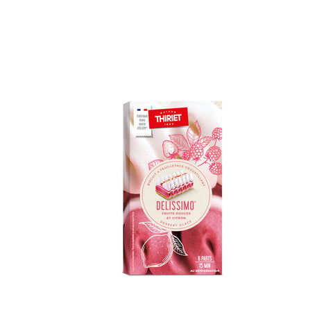 DELISSIMO RED FRUITS LEMON 400G 6 PORTIONS (#113048)