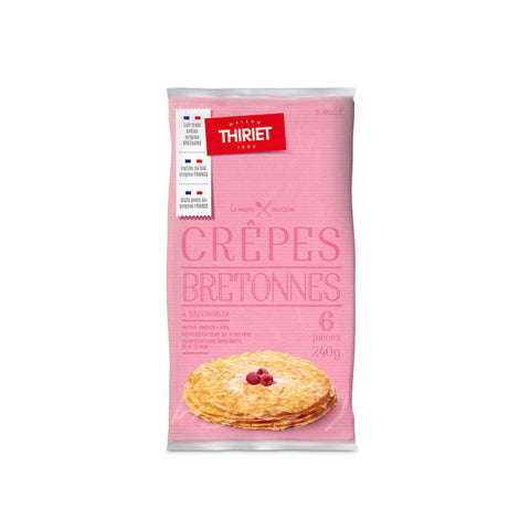 BRETON STYLE FRENCH CREPES 240G 6 PIECES (#113070)