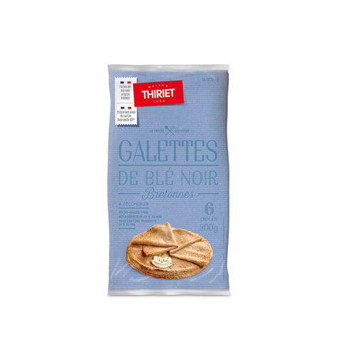 BRETON STYLE BUCKWHEAT GALETTES 300G 6 PIECES (#113071)