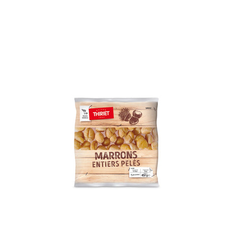 PEELED WHOLE CHESTNUTS 450G 3 PORTIONS (#113081)